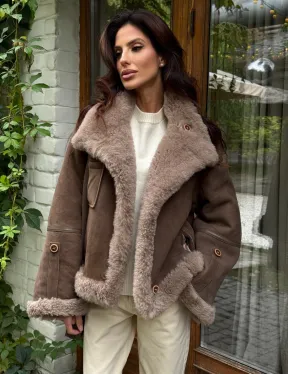 Куртка - дублёнка двухсторонняя