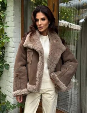 Куртка - дублёнка двухсторонняя