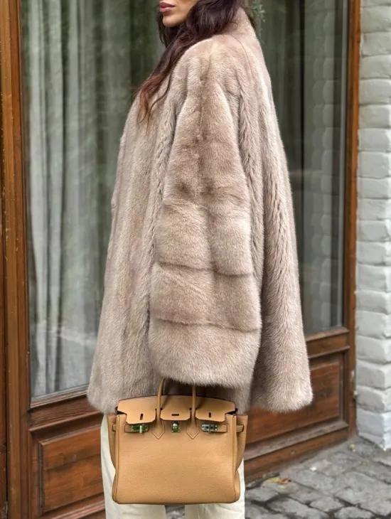 Полушубок из норки