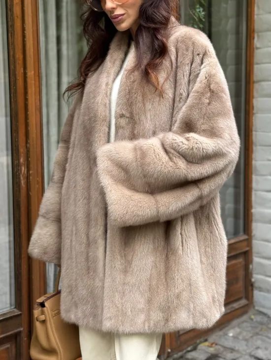 Полушубок из норки