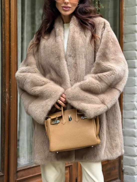 Полушубок из норки