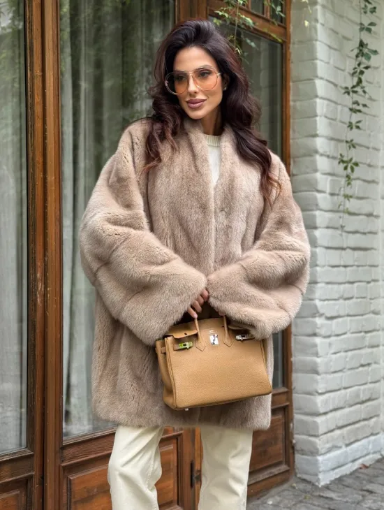 Полушубок из норки