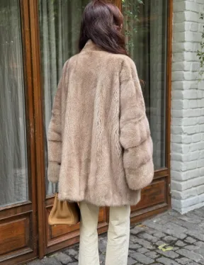 Полушубок из норки