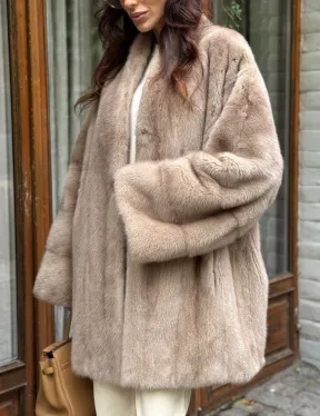 Полушубок из норки