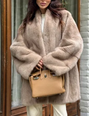 Полушубок из норки