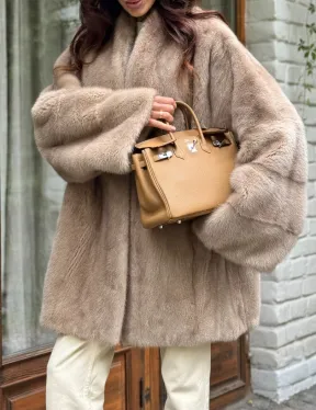 Полушубок из норки