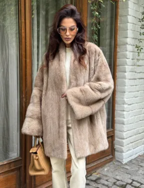 Полушубок из норки