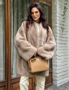 Полушубок из норки