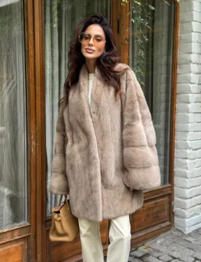 Полушубок из норки