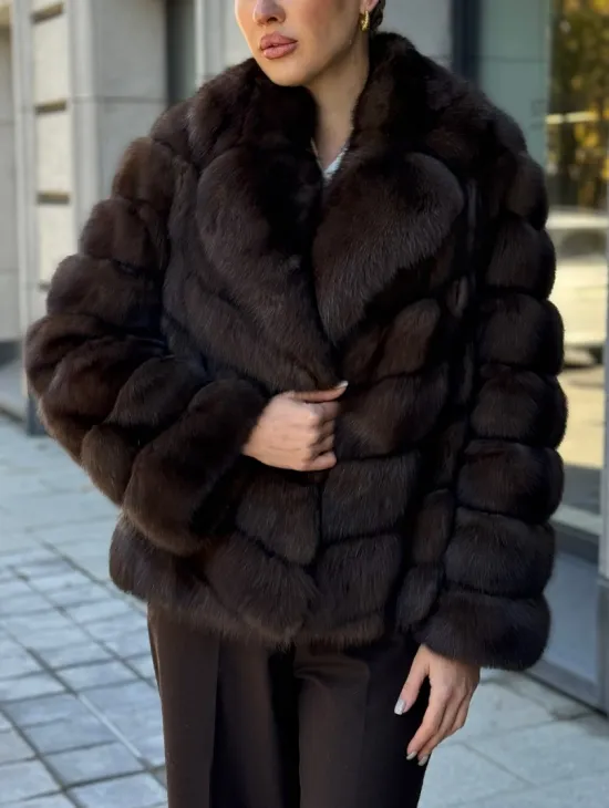 Полушубок из соболя