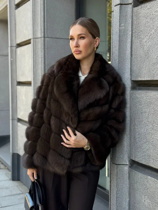 Полушубок из соболя