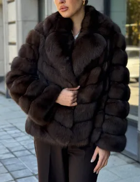 Полушубок из соболя