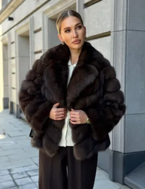 Полушубок из соболя