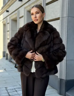 Полушубок из соболя