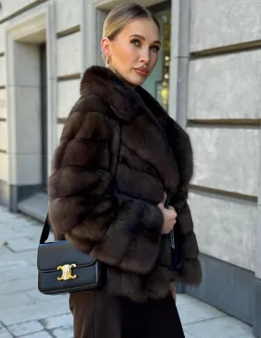 Полушубок из соболя