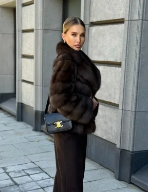 Полушубок из соболя