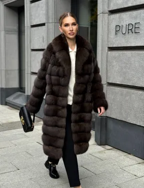 Шуба из соболиного меха