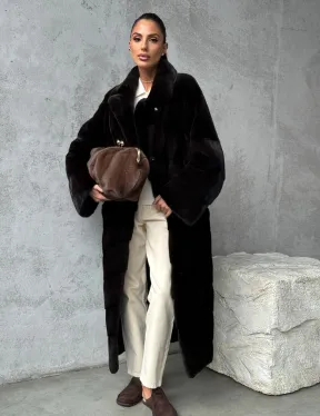 Натуральная норковая шуба