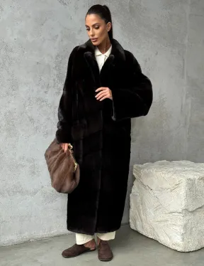 Натуральная норковая шуба