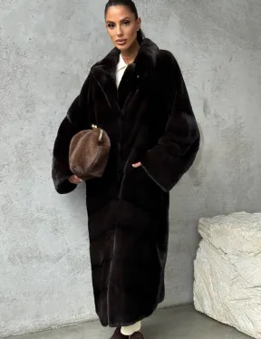 Натуральная норковая шуба