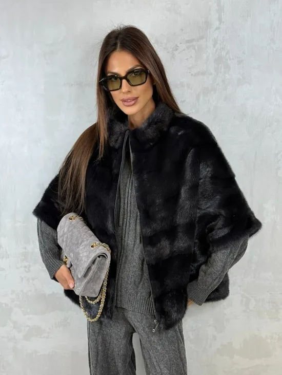 Норковая кофта