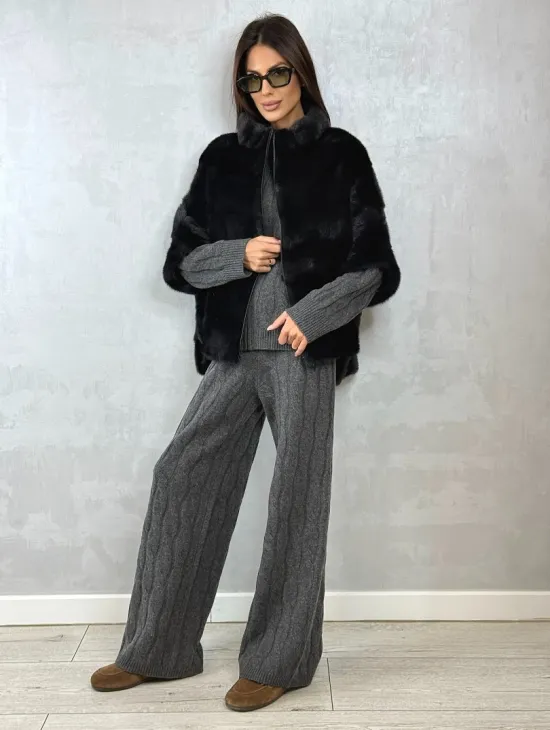 Норковая кофта