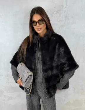 Норковая кофта