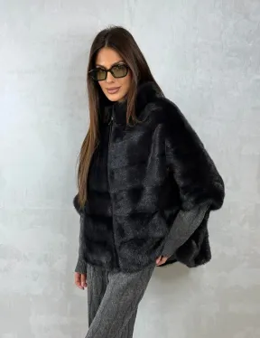 Норковая кофта