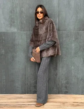 Куртка - кофта норковая на молнии