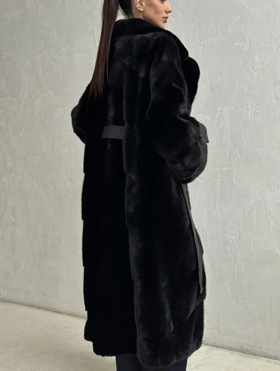 Шуба норка - паркетная раскладка