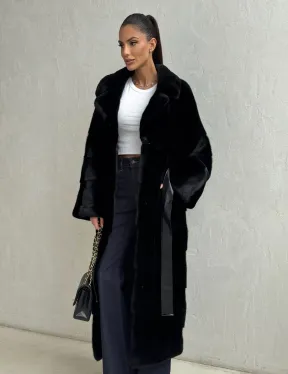 Шуба норка - паркетная раскладка