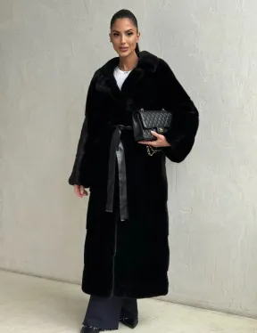 Шуба норка - паркетная раскладка