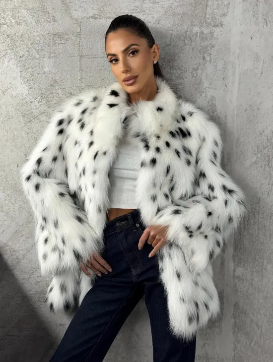 Шуба из лисы под рысь 2026