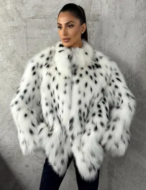 Шуба из лисы под рысь 2026