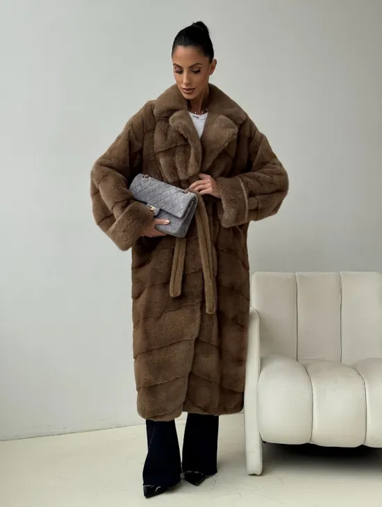 Норковая шуба - кимоно