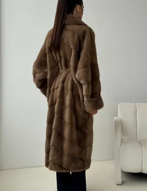 Норковая шуба - кимоно