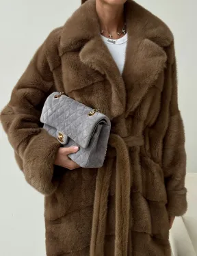 Норковая шуба - кимоно