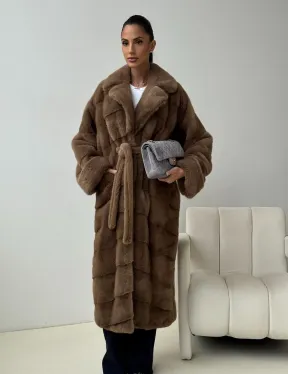 Норковая шуба - кимоно