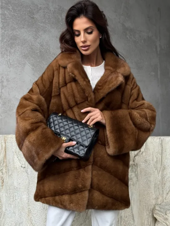 Полушубок норковый - автоледи