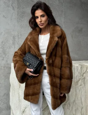 Полушубок норковый - автоледи