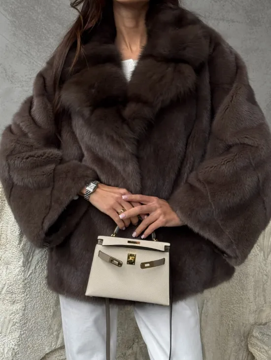 Норковая шуба автоледи