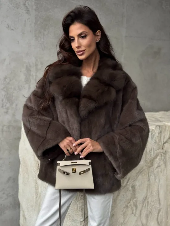 Норковая шуба автоледи