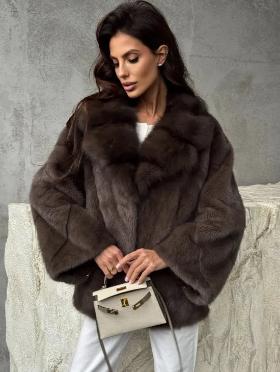 Норковая шуба автоледи