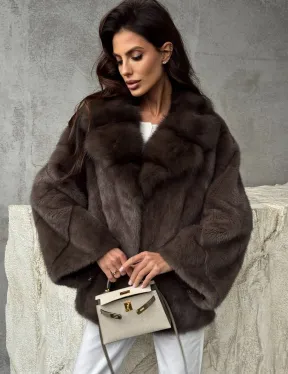 Норковая шуба автоледи