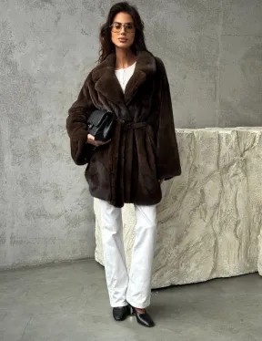 Полушубок норковый 