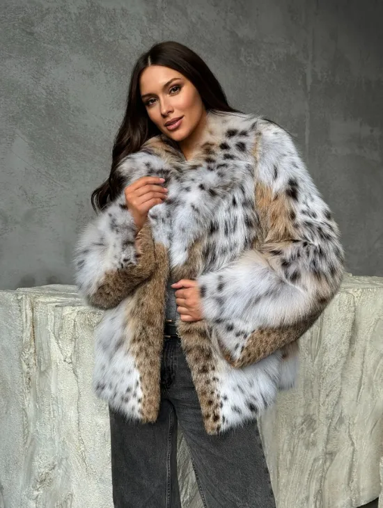 Шуба из рыси