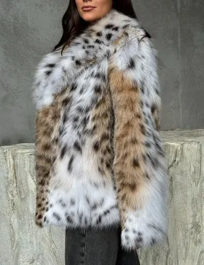 Шуба из рыси