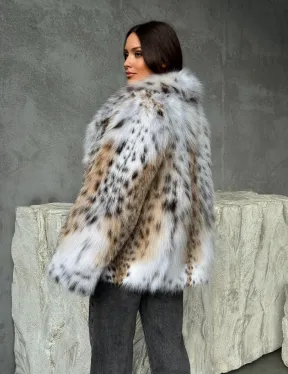 Шуба из рыси