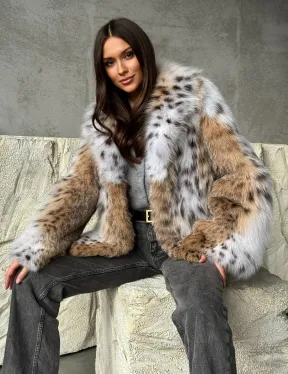 Шуба из рыси