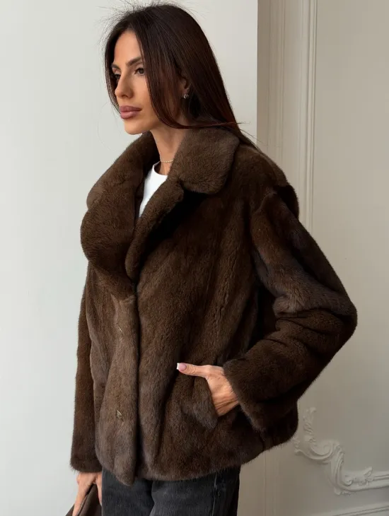 Норковый пиджак